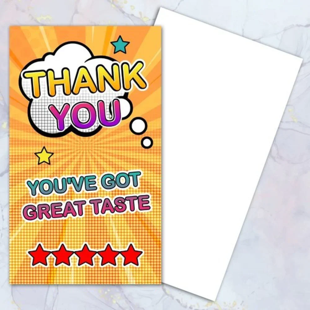 100 Thank You Cards